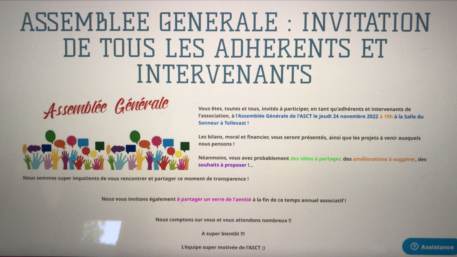 Assemblée générale