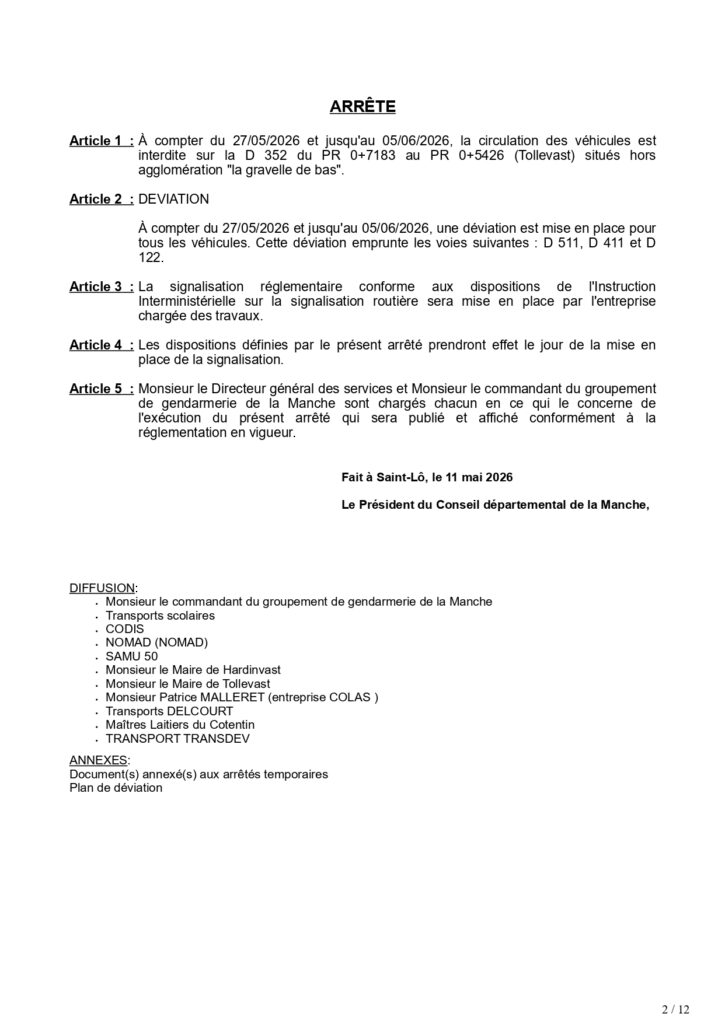 arrêté p2