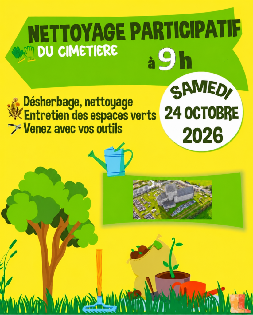 Nettoyage cimetiere